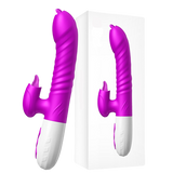 CUNIVIBRO - Vibromasseur à double langue chauffant