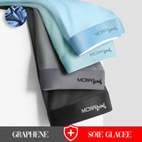 4X Boxer anti-bactérien et respirant - Graphene et soie glacée