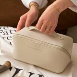 Trousse de voyage en cuir - Grande Capacité