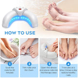 Appareil de traitement rapide au laser pour ongles - Huile réparatrice OFFERTE