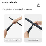 Raclette de douche télescopique avec support