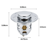 Lot 2 Bondes Universelles pour évier + 1 OFFERTE