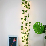 Guirlande de lierre lumineuse