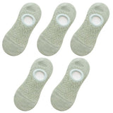 5x Socquettes en maille respirantes & invisibles