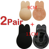 2x Paire Soutien-gorge Adhésif Invisible