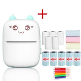 Mini Imprimante thermique sans fil + 13 Rouleaux OFFERTS