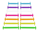 QUICK LAZY SHOELACE - 14x Lacets en silicone sans laçage