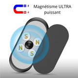 Support magnétique rotatif pour smartphone