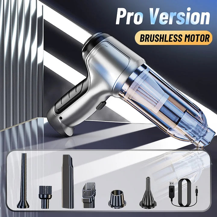 Aspirateur souffleur sans-fil 2 en 1 + Accessoires