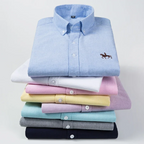 Chemise OXFORD en coton à manches longues