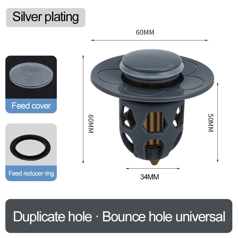 Bondes Universelles pour évier + 1 OFFERTE
