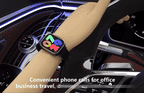 Montre intelligente connectée 2 en 1 avec écouteurs