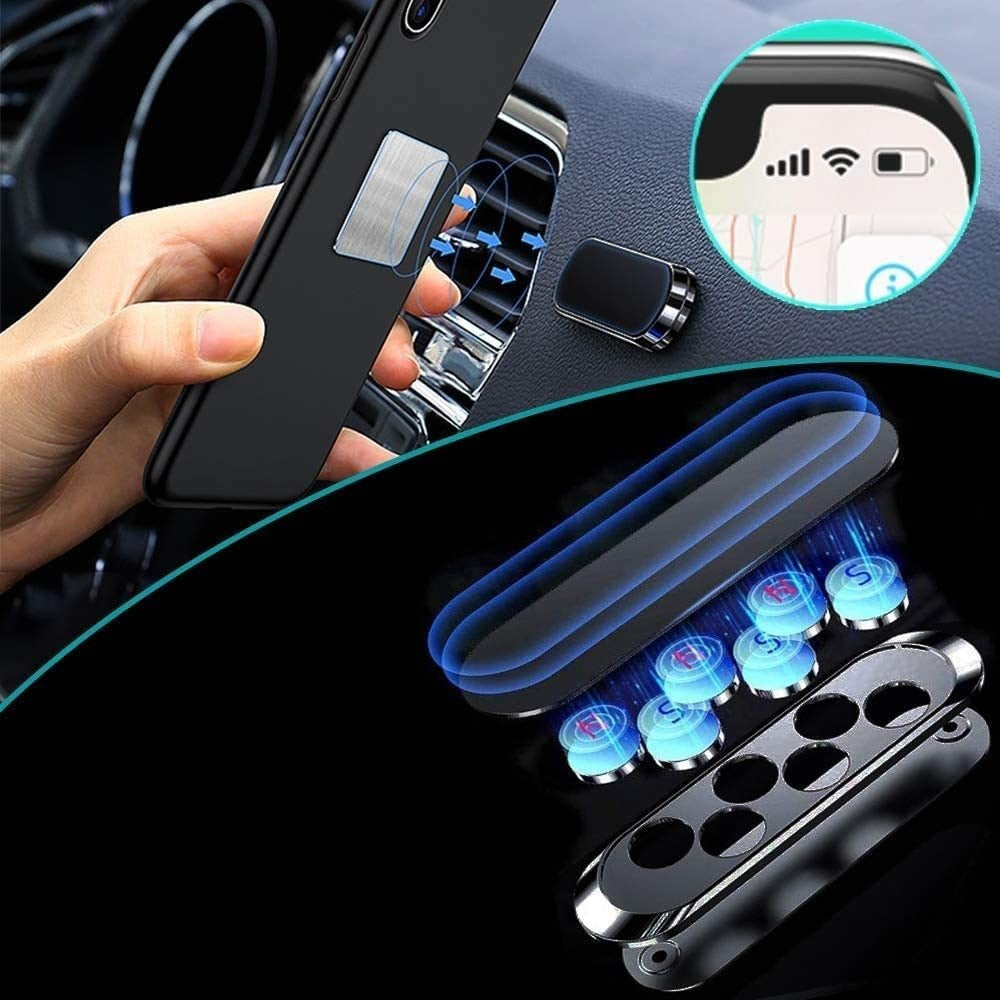 Lot de 3 Supports de téléphone magnétiques