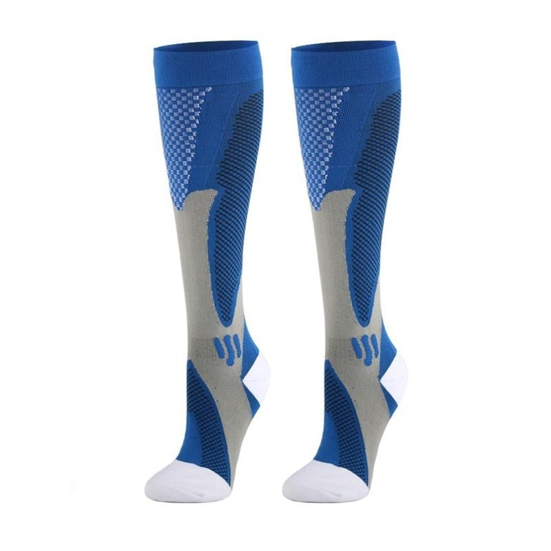 lot de 2 Paires de Chaussettes de Compression Anti Varices
