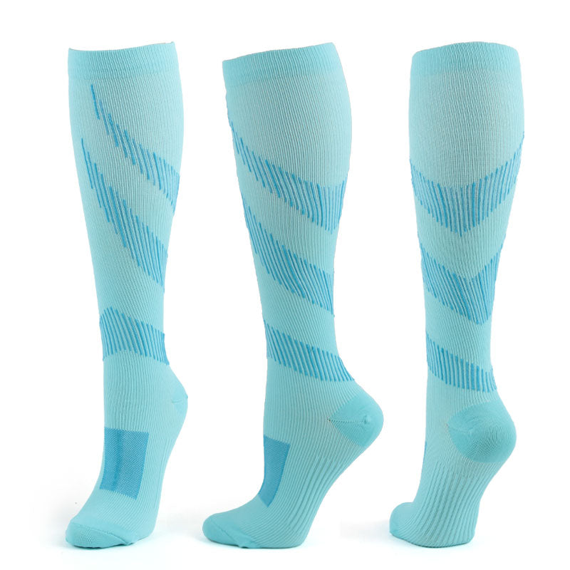 lot de 2 Paires de Chaussettes de Compression Anti Varices