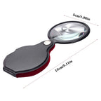 Mini Loupe de poche pliable