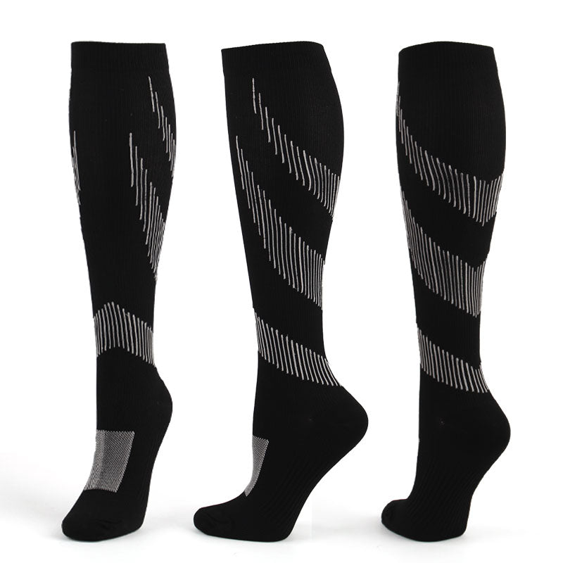 lot de 2 Paires de Chaussettes de Compression Anti Varices