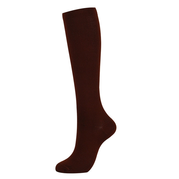 lot de 2 Paires de Chaussettes de Compression Anti Varices