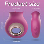 LICKY - Mini vibromasseur stimulateur cunnilingus 2 en 1