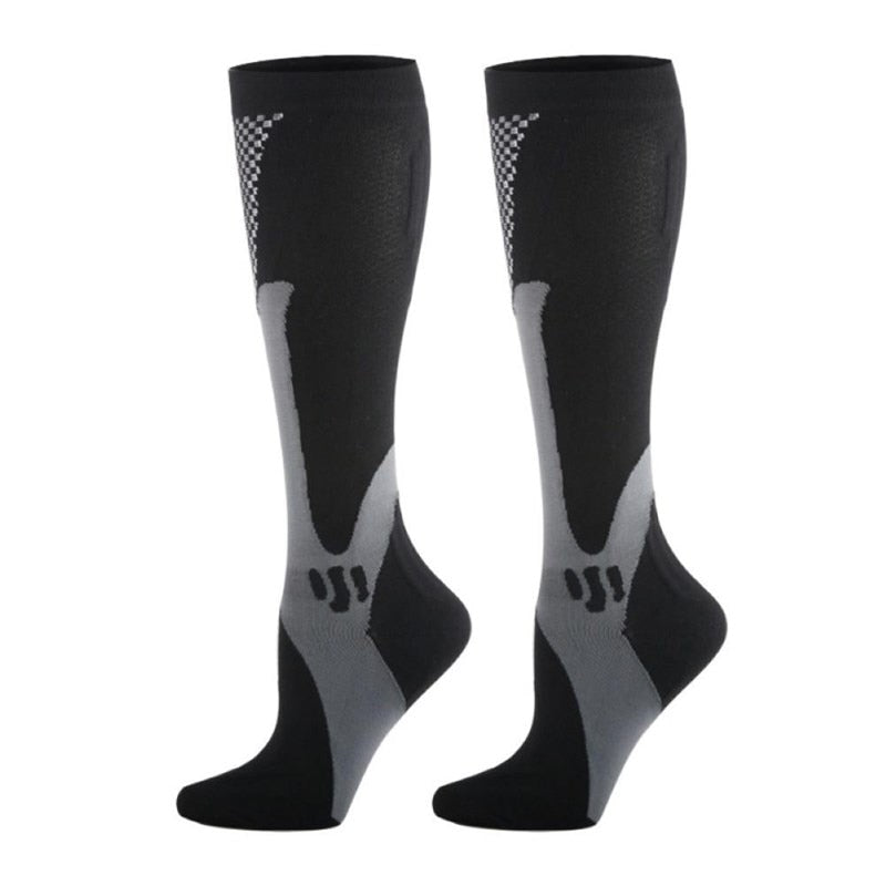 lot de 2 Paires de Chaussettes de Compression Anti Varices