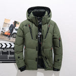 Parka Chaude en Duvet de Canard Capuche Détachable - Homme