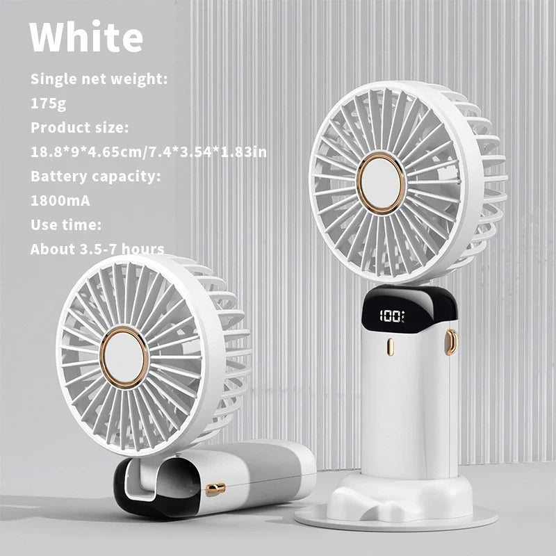 Mini ventilateur portable et pliable - 5 Vitesses