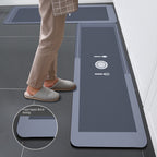 Tapis de cuisine en polymère antidérapant et confortable