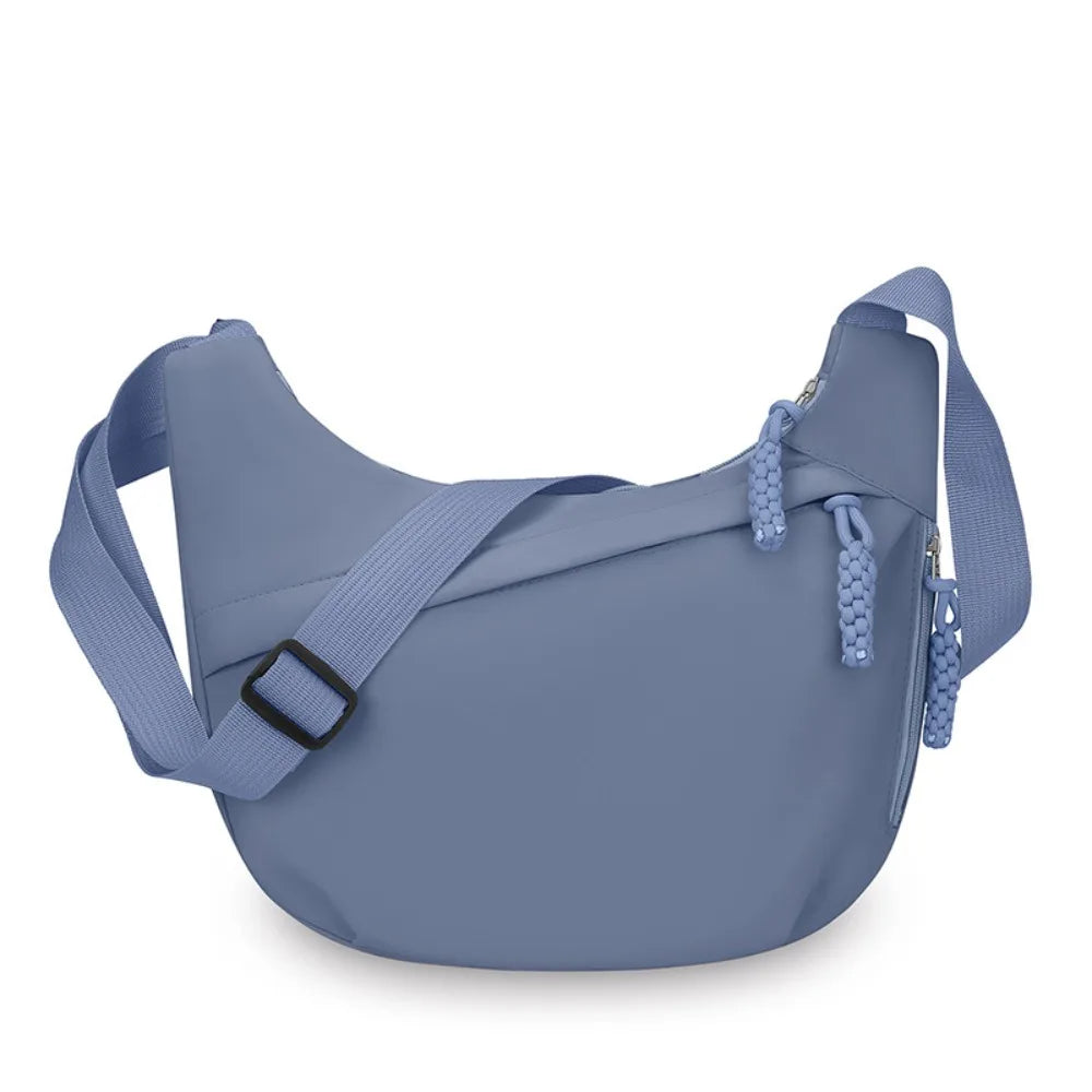 Sac bandoulière femme grande capacité multicouche — sac de voyage léger et pratique