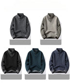 Pull Homme Hiver Épais Doublé Polaire