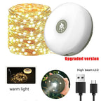 Guirlande LED Multi-Usage Rétractable & Rechargeable