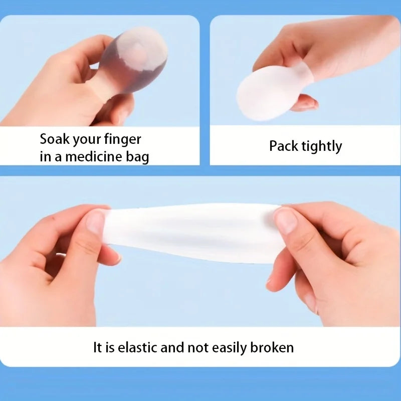 Ampoule en Silicone Souple pour Traitement Plaies & Infections Cutanés