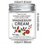 Crème au Magnésium, Camomille & Lavande – Soin Quotidien Muscles & Articulations – 1 Achetée = 1 OFFERTE
