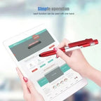 2x Stylo Multifonction 4 en 1 avec LED & Support + 1 OFFERT