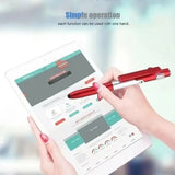 2x Stylo Multifonction 4 en 1 avec LED & Support + 1 OFFERT