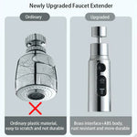 Extension d'évier 360° de cuisine avec adaptateur universel - 2 Modes