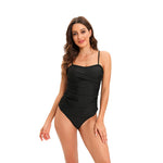 Maillot de Bain Débardeur à Bretelles Amovibles et Réglables