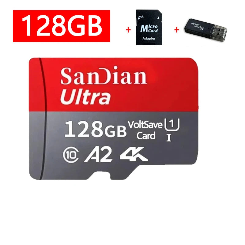 Micro Carte SD TF Flash + Adaptateur SD OFFERT - 128 GB à 2TB