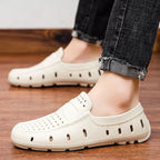 Mocassins Homme Perforés Imperméables Slip-On — Semelle Souple, Plage & Casual, Été