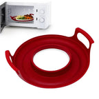 Support d’Assiettes pour Micro-Ondes en PP – Plateau Anti-Déformation pour Bols et Cuisson Vapeur