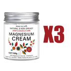 Crème au Magnésium, Camomille & Lavande – Soin Quotidien Muscles & Articulations – 1 Achetée = 1 OFFERTE