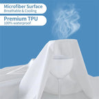 Housse Protège-Matelas Imperméable à Zip