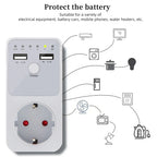 Prise Programmable avec Minuterie – Ports USB Intégrés