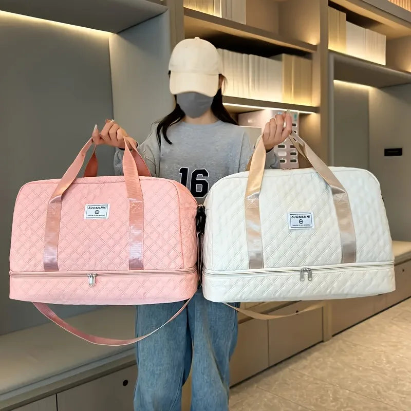 Sac de Voyage Femme Matelassé – Grande Capacité
