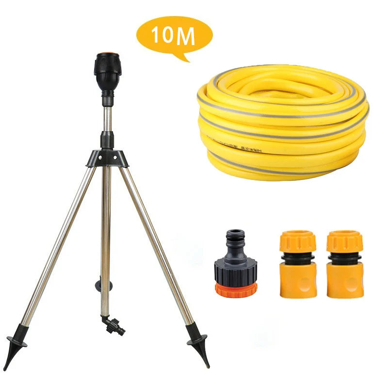 Arroseur Rotatif 360° sur Trépied – Arrosage Automatique Réglable pour Pelouse et Jardin