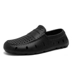 Mocassins Homme Perforés Imperméables Slip-On — Semelle Souple, Plage & Casual, Été