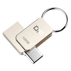 Clé USB Type-C Pliable Porte-Clé - 128 Gb