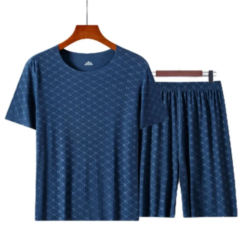 Pyjama Homme Été Respirant – 2 Pièces