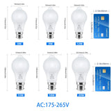 Lot de 4 Ampoules LED Economiques avec Détecteur de Mouvement