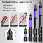 6 Embouts Tournevis Antichoc pour Perceuse – Magnétiques & Robustes
