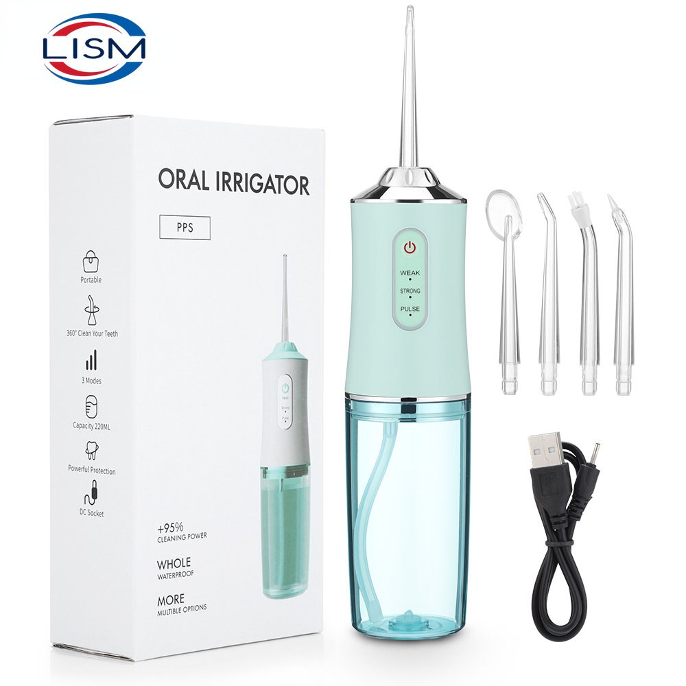 Irrigateur dentaire électrique 3 modes + accessoires
